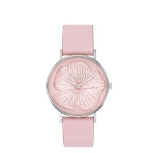 COACH PERRY Quartz Pink Tea Rose Leather Watch